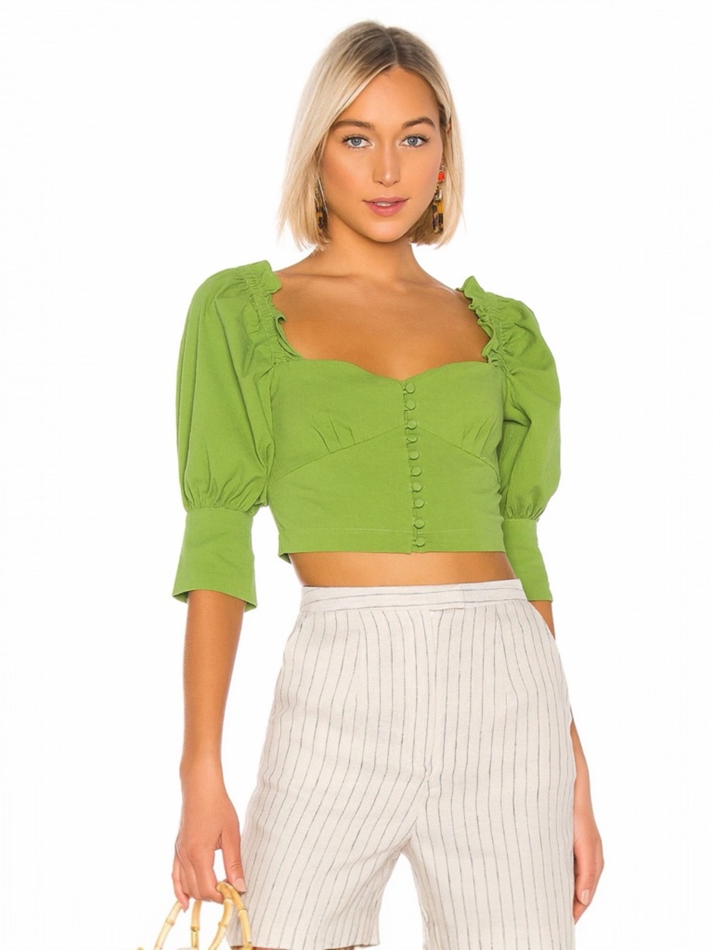 L’ACADEMIE • The Babette Top in Moss